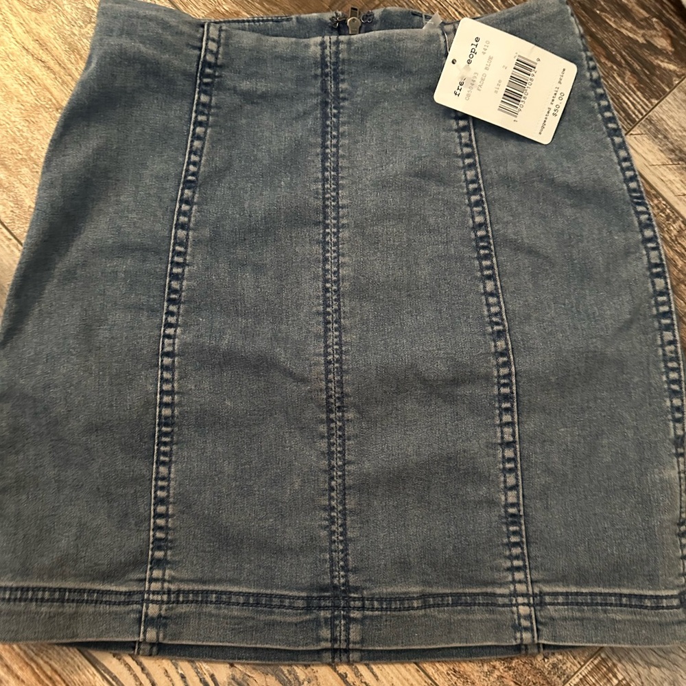 Free People Denim in Faded Blue